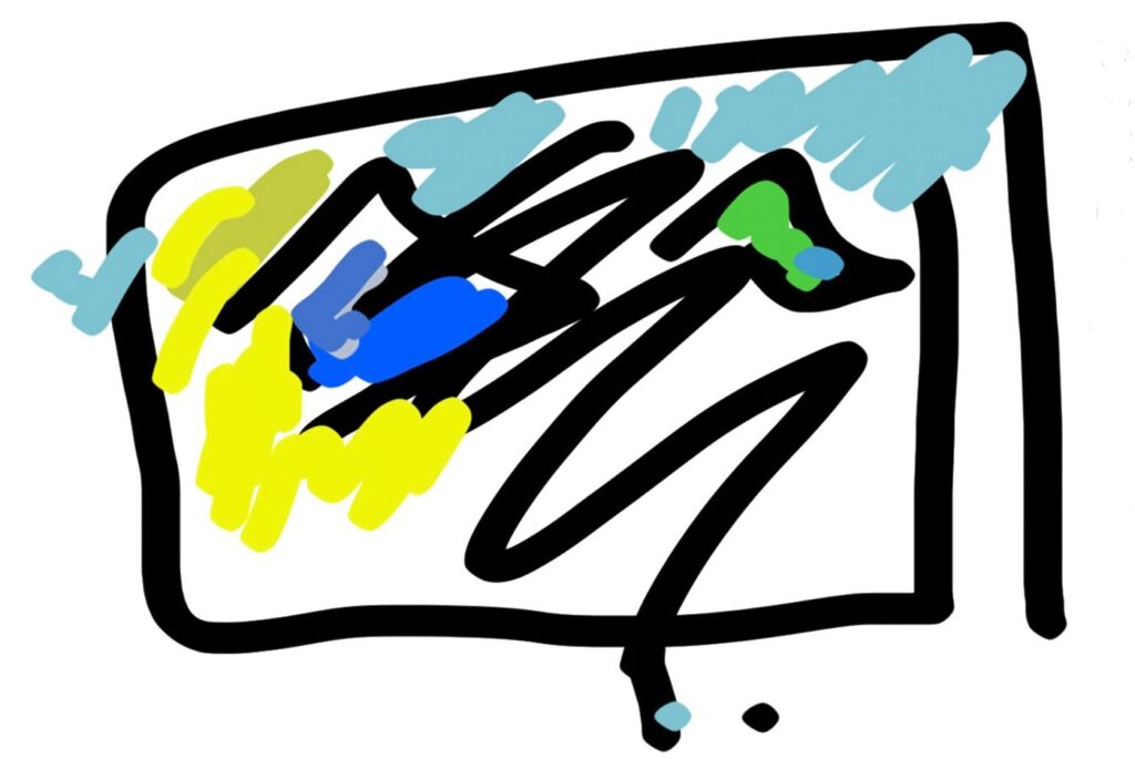 Peinture de Patrick Mayo, image d'accueil du site