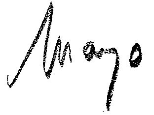 Signature de Patrick Mayo